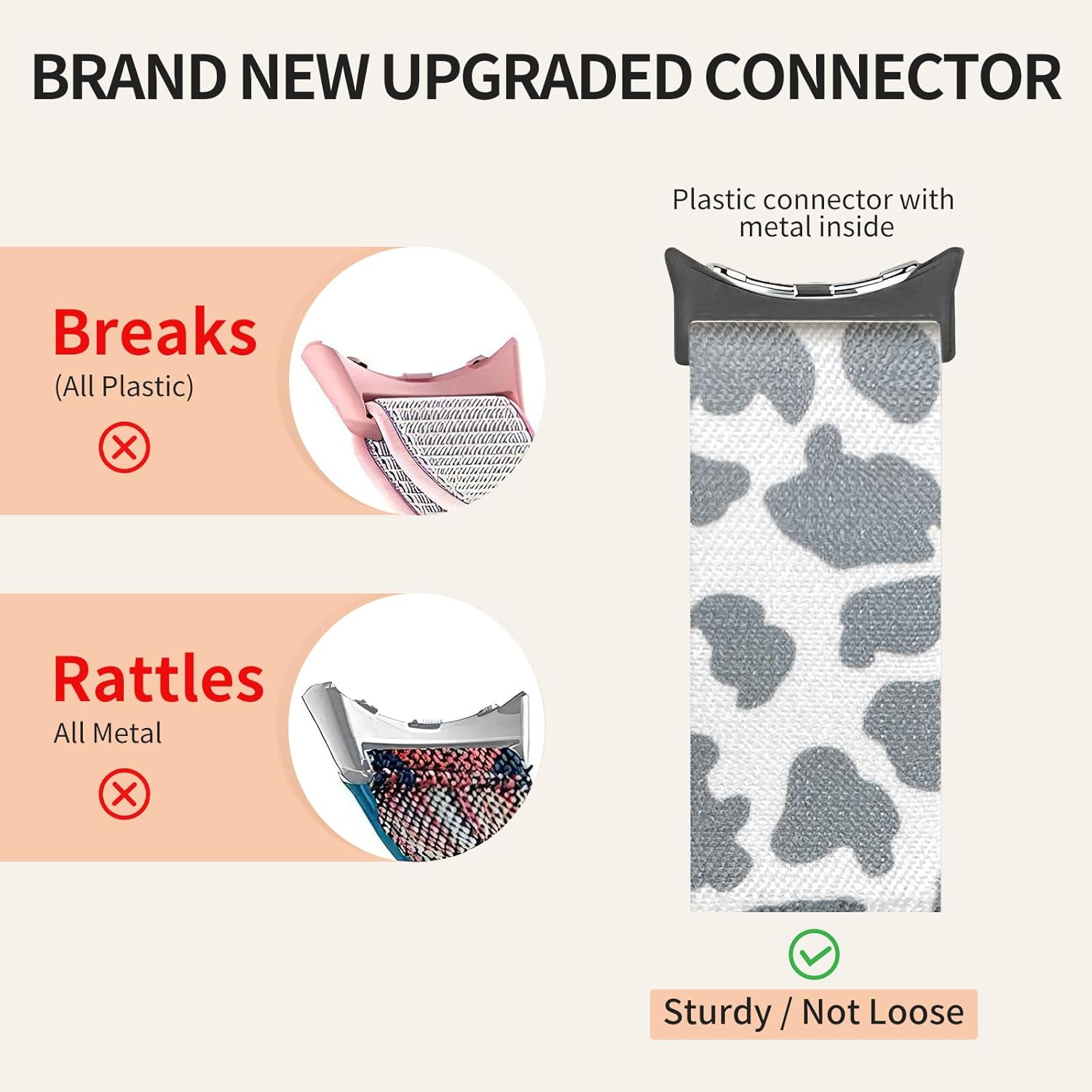 Zspoly Nylon Band Compatibel with Google Pixel Watch 2/1/3 4 (41Mm) Google Pixel Watch 4 3 （45Mm）,Elastic Adjustable Bands for Men/Women image number 3