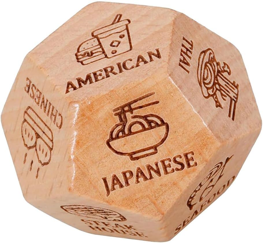 Valentine'S Day Date Night Gifts for Couples Naughty Dice for Her Him Boyfriend Girlfriend Anniversary Steel Gifts for Husband Wife Bride Groom Wedding Engagement Birthday (Love + Food) image number 5