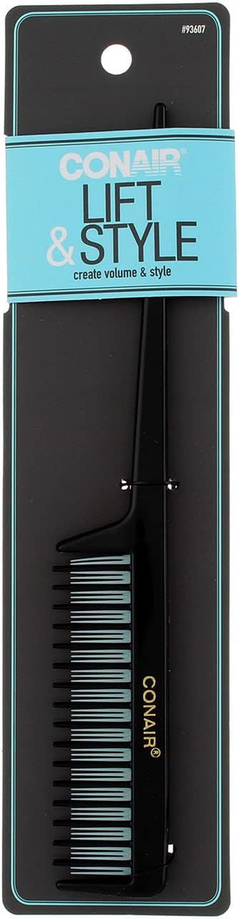 Conair 93607 Lift & Tease Comb Assorted Colors image number 2