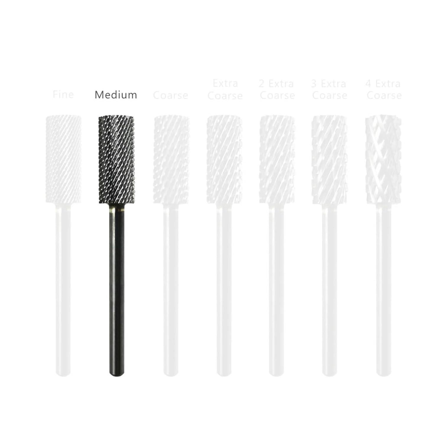 Small Barrel Bits 3/32 Carbide Nail Bit Milling Cutter for Manicure Nails Drills Accessories image number 2