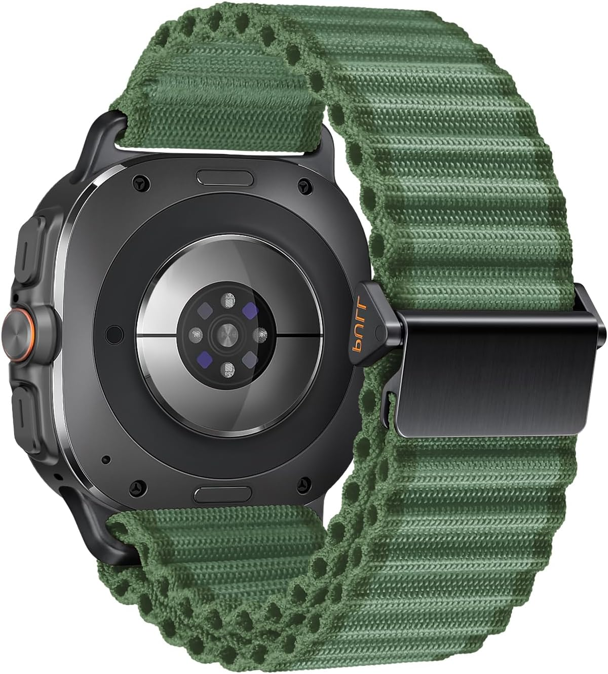 Alpine Loop for Samsung Galaxy Watch Ultra 2/Ultra 2025 2024 Bands Women Men, Adjustable Breathable Sport Nylon Loop Strap Wristband for Samsung Galaxy Watch 8/7 Ultra 47Mm