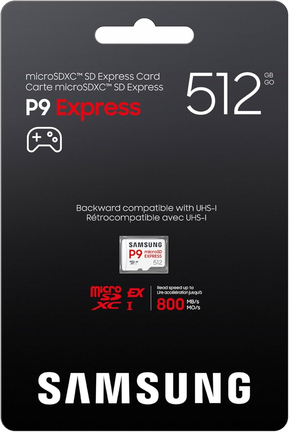 Samsung P9 Express Microsd Express Card, 512GB Microsdxc Memory Card, up to 800 Mb/S, for Nintendo-Switch &trade; 2, (MB MK512T/AM) image number 3