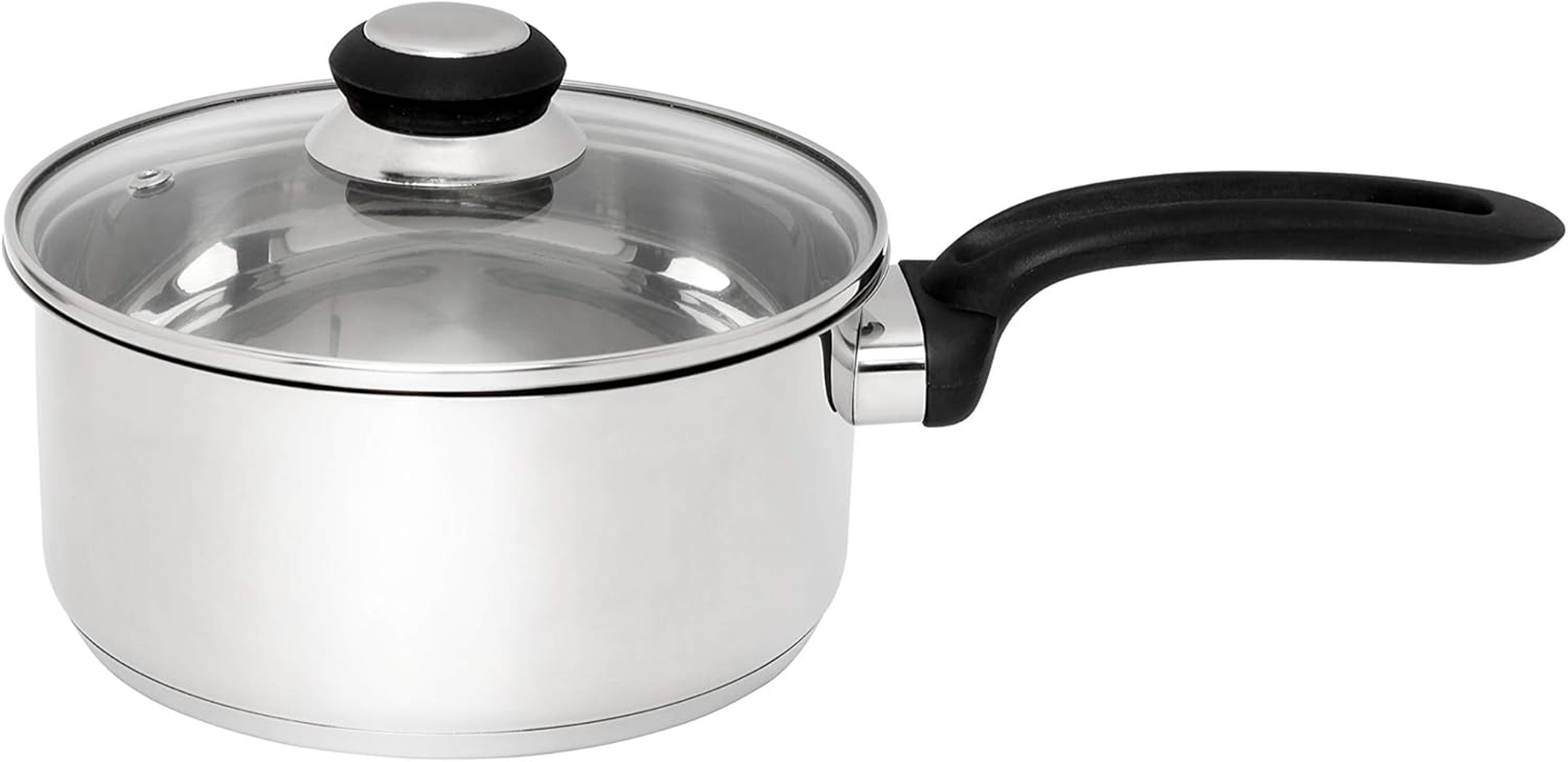 Wiltshire Classic Casserole with Glass Lid, 24 Cm Diameter, Stainless Steel image number 2