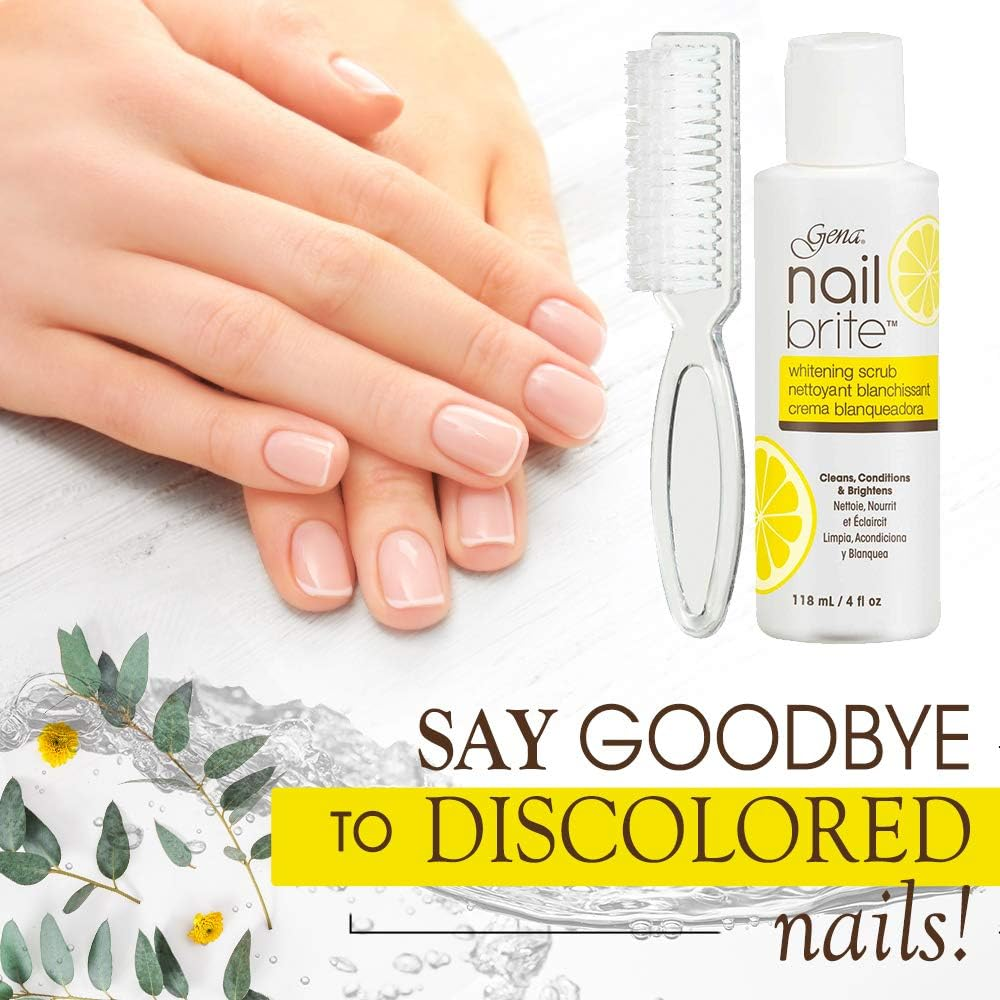 Gena Nail Brite with Brush, 4 Ounce image number 6