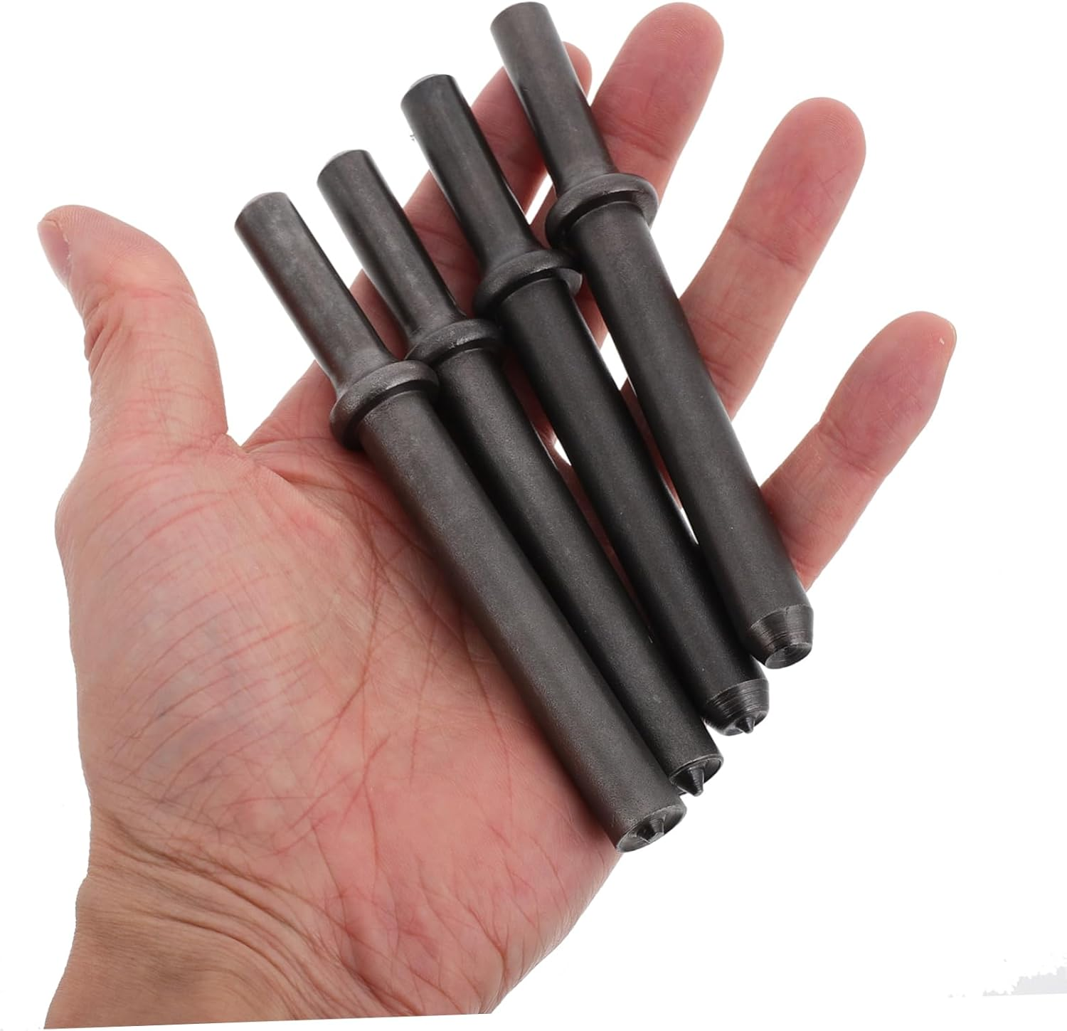 NOLITOY 4Pcs Air Hammer Chisel Bits Pneumatic Air Hammer Rivet Tool Smoothing Bits for Automotive Repair image number 5