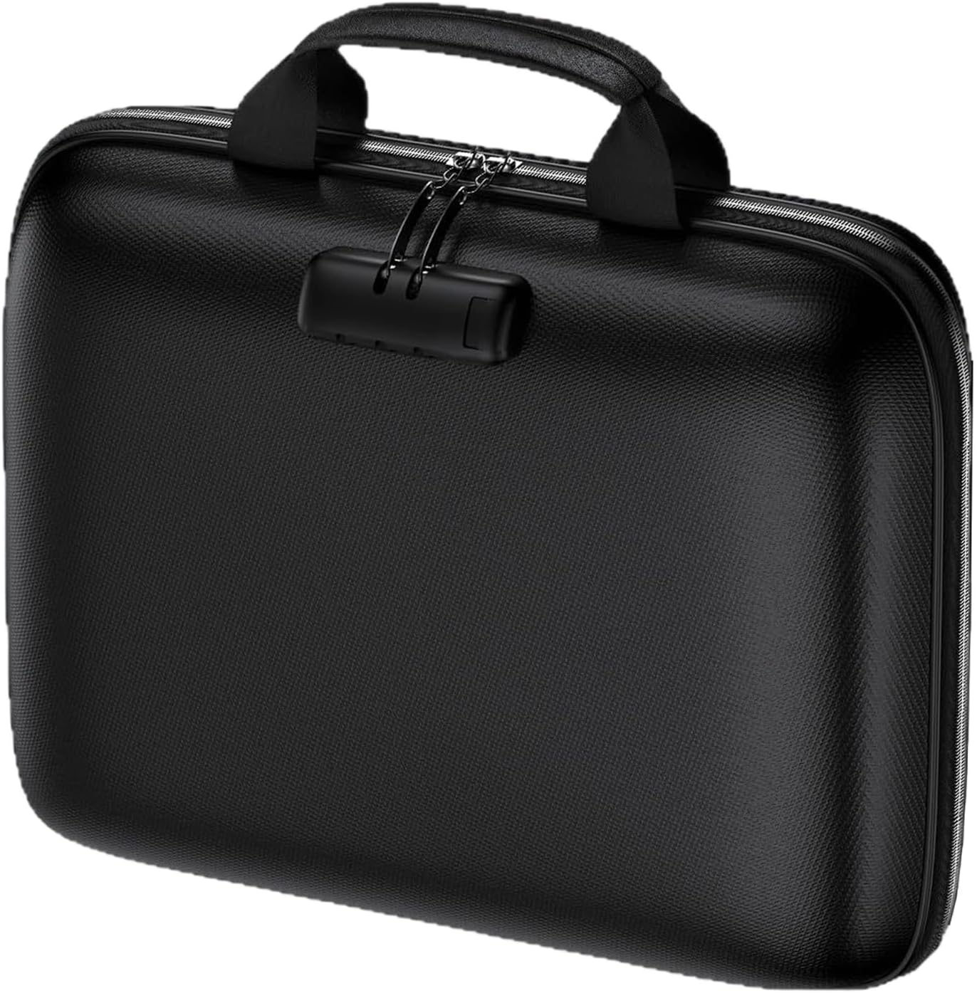 Fireproof Document Bag - 13 Pocket Zipper Organizer | Lockable Fireproof Money Bag for Cash - for Important Papers Passports Identification Cards Social Security Cards image number 1