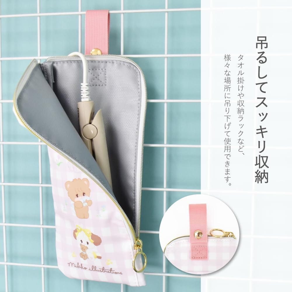 Marimocraft Mikko0004 Hair Iron Case, Pink (MIKK-034), Pink (MIKK-034), One Size image number 6