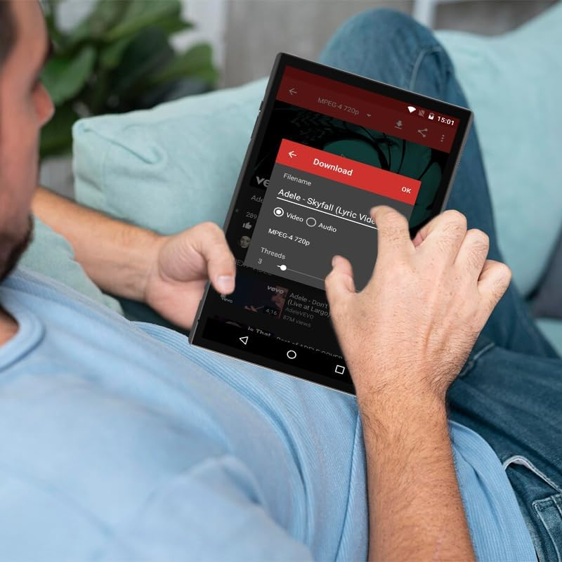 10 Inch Tablet Android 15 Tablet PC, 10.1" Android Tablets DDR4 8GB RAM(5GB Expand) 32GB ROM 2MP+8MP Dual Camera Wifi-6 BT Support 1TB Expand 10 in IPS Tab 6000Mah Battery Powerful Performance Tablets image number 4