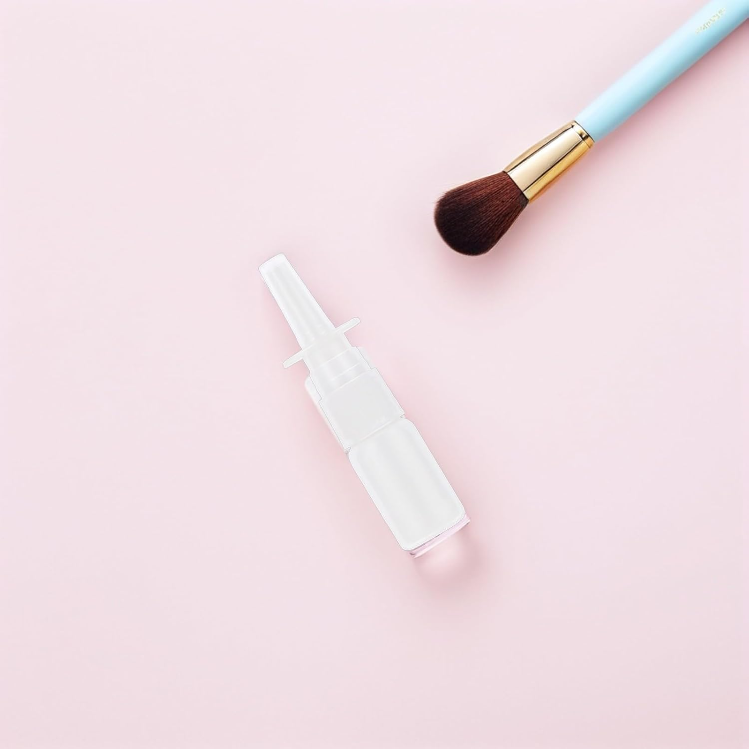 WRITWAA 50Pcs Empty Spray Bottles Plastic Reusable Fine Mist Nasal Atomizer Spray Tube Bottles for Travel Makeup image number 4