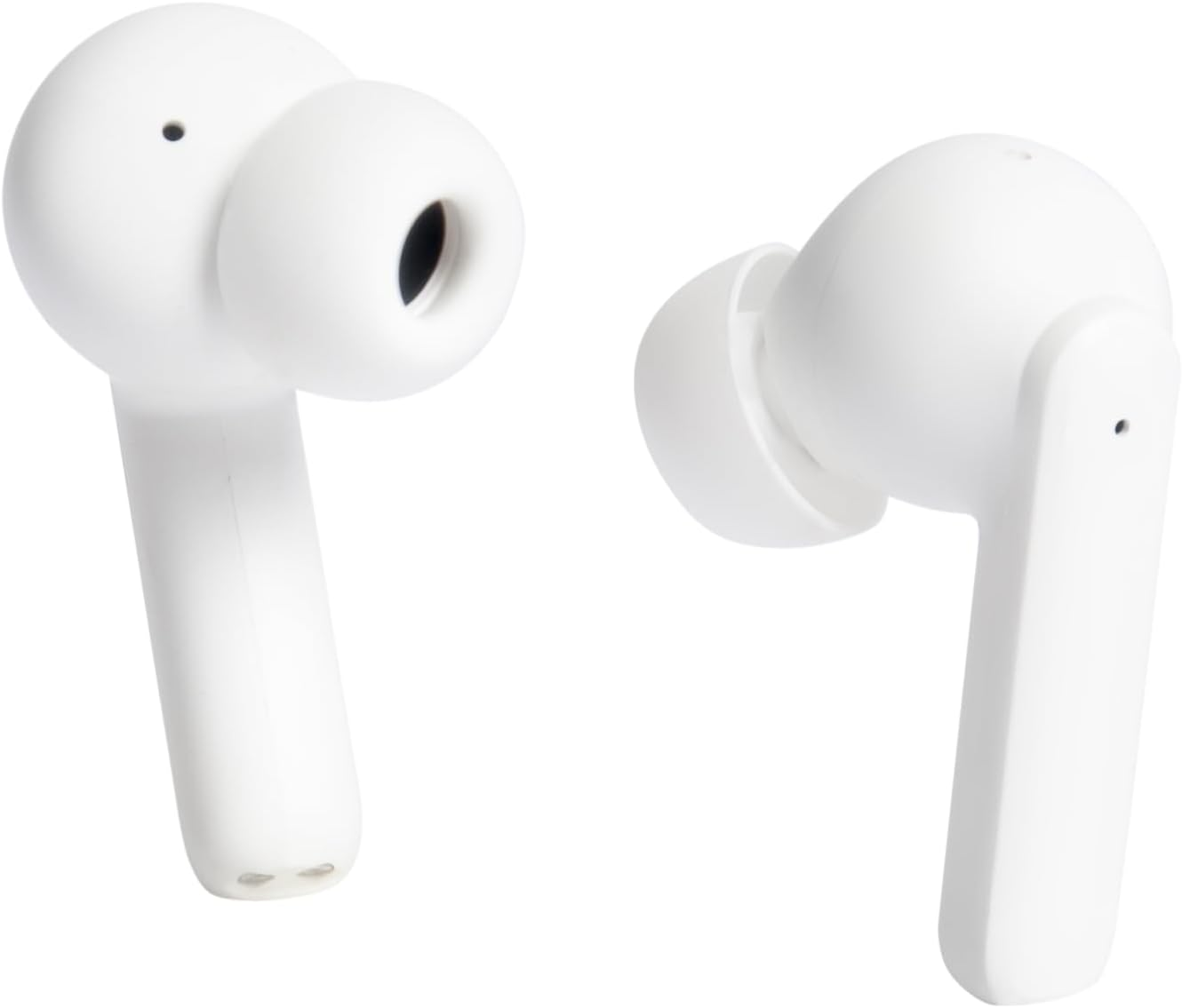 Vultech Pop EP-40WH Wireless In-Ear Headphones, Bluetooth 5.3, USB-C, ANC Active Noise Cancellation, Touch Control, IPX5, Microphone for Smartphones Samsung, Iphone, Xiaomi, Huawei - White image number 3