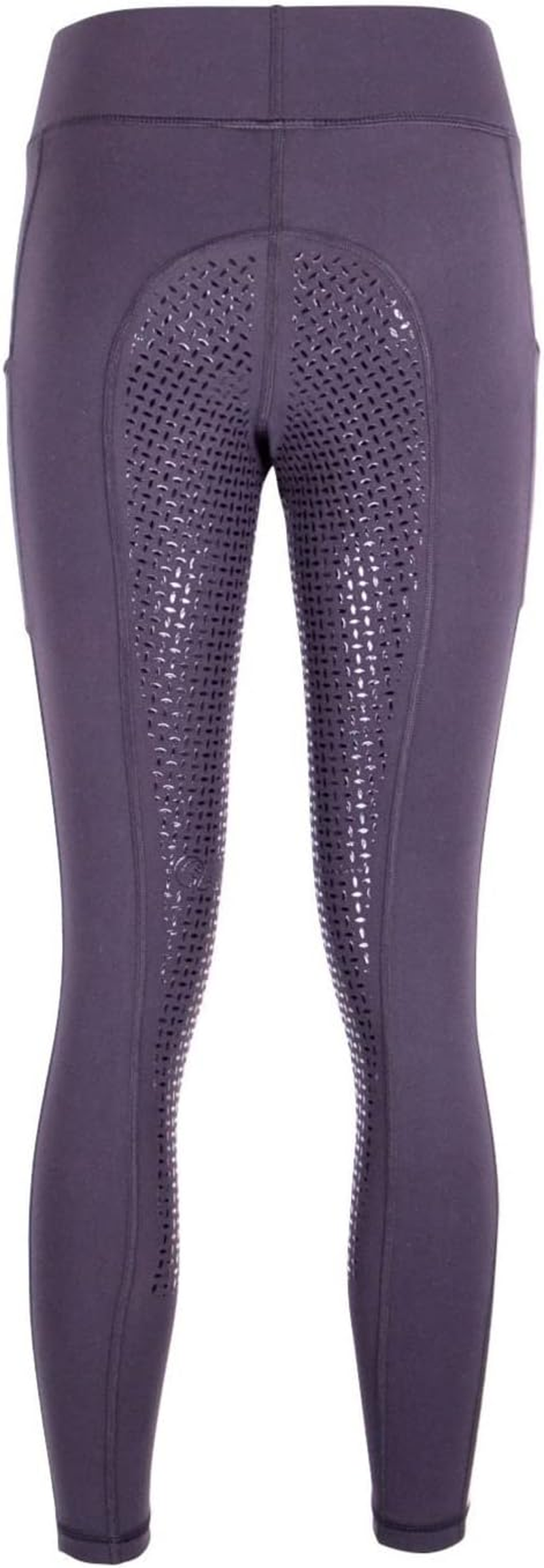 AK Rainbow Pull on High Waisted Breathable Horse Riding Tights/Leggings/Breeches with Full Seat Silicon Grip AKRS 6058 image number 1
