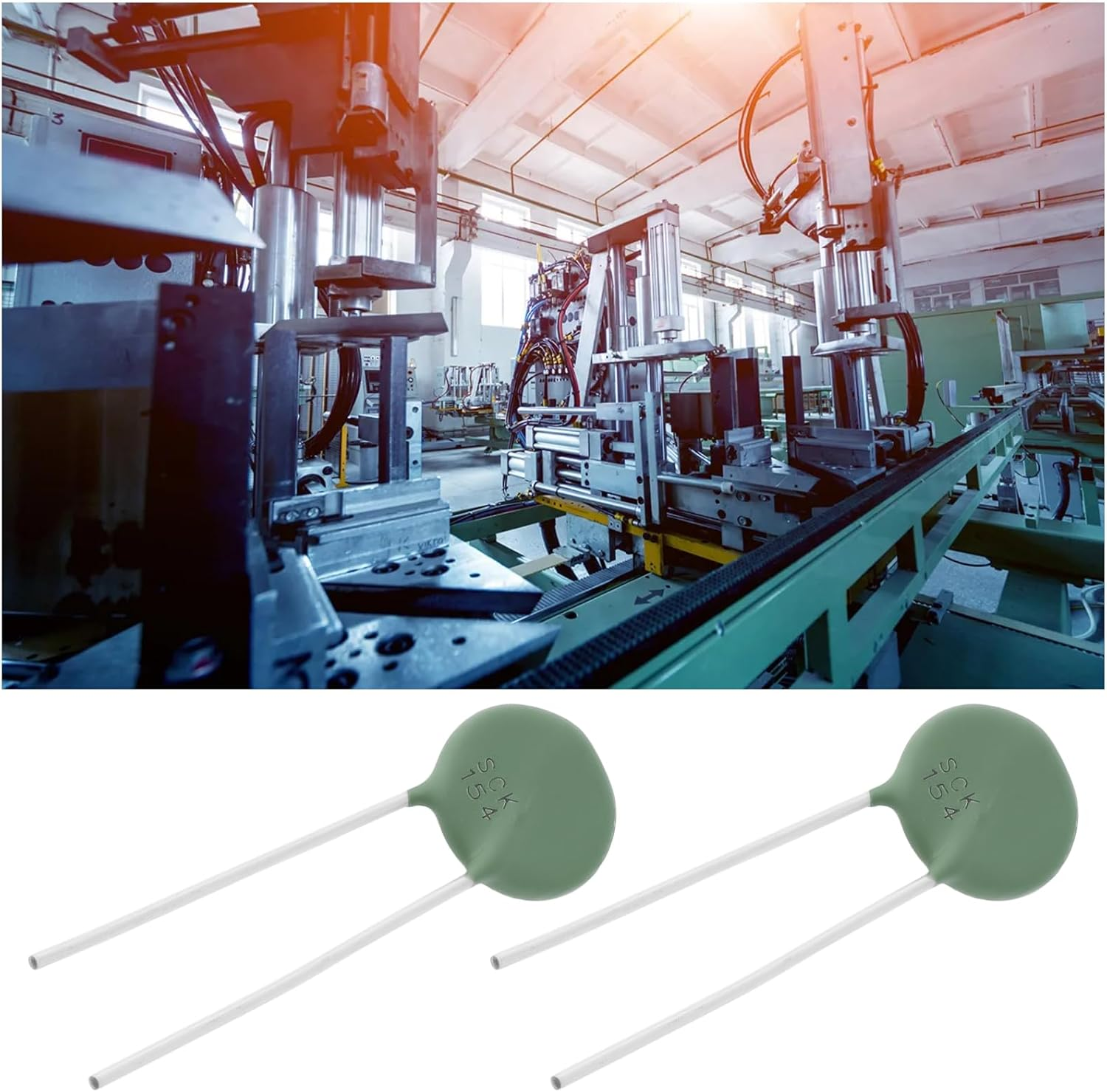 VGOL 5Pcs NTC Negative Temperature Thermistor SCK 154 SCK-154 for Electrical Network Industrialization