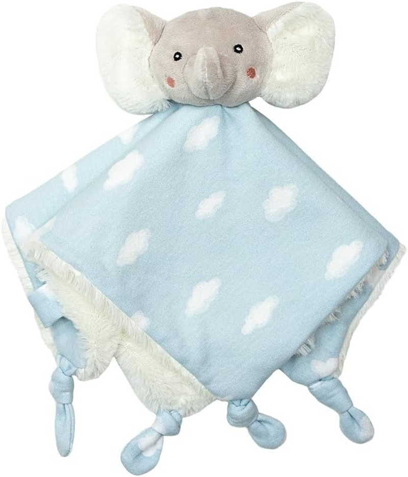 Living Textiles Organic Cotton Baby Security Blanket - Lovey Comforter with Plush Backing, Muslin Security Blanket for Babies & Toddlers, Soft Snuggle Toy for Sleep & Travel(Australiana)