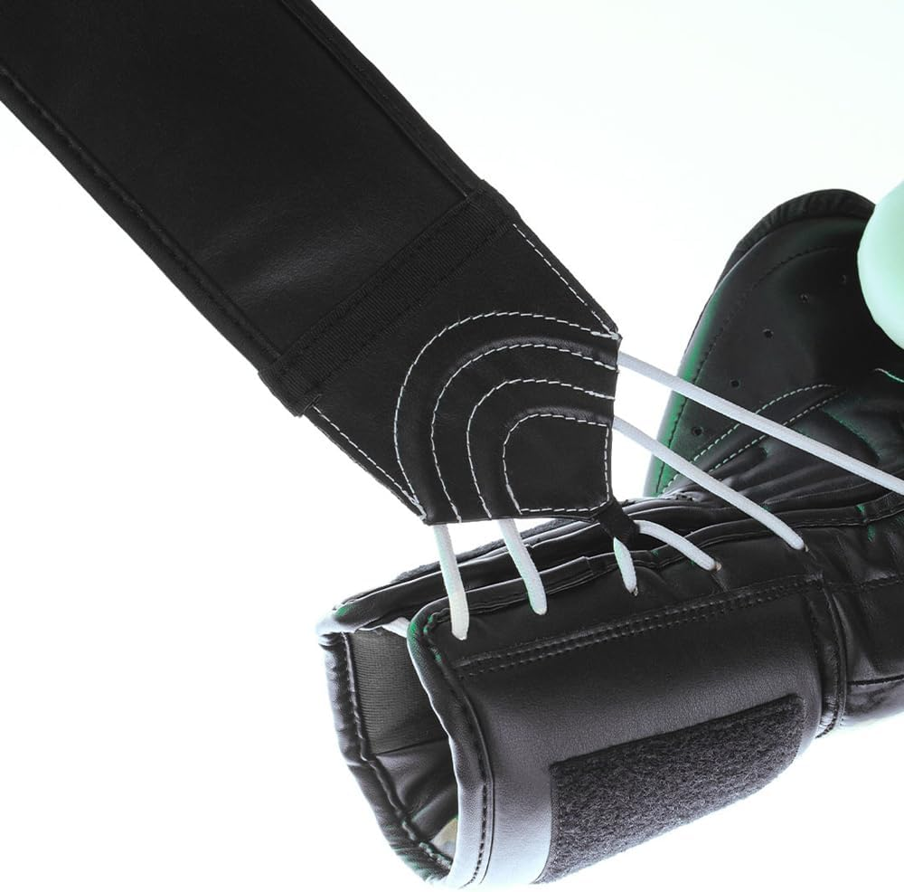 PROTEX Boxing Gloves, White/Black, 12OZ image number 3