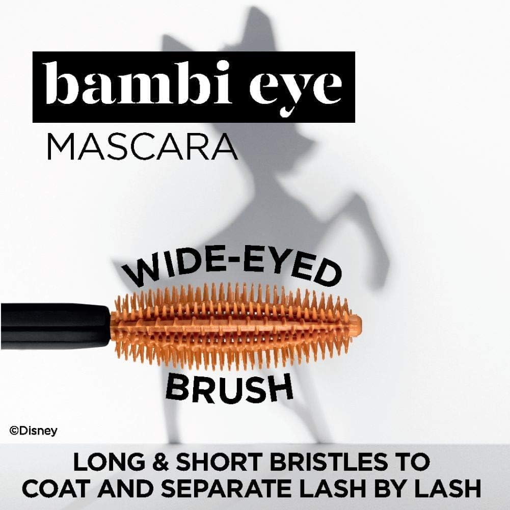 L'Oreal Paris Bambi Eye Mascara, Lasting Volume, Length & Lift, Doe-Eye Definition, No Clumping or Smudging, Waterproof, Black, 0.21 Fl. Oz. image number 4