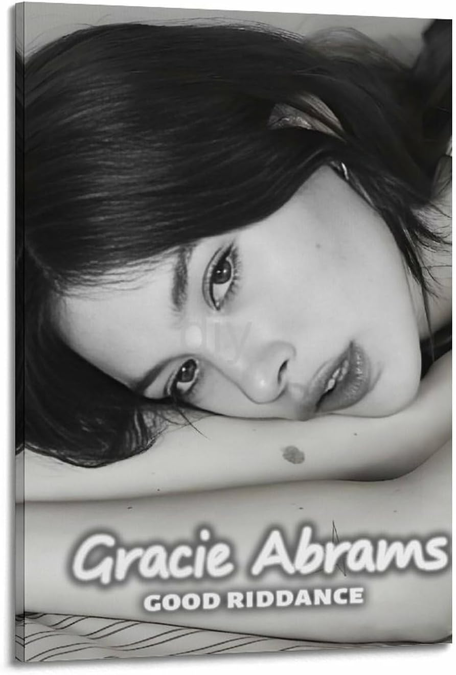 Gracie Abrams Poster Poster Canvas Painting Wall Art Picture Home Decor Print for Bedroom Living Room Dorm Study Bar Office 16X24Inch(40X60Cm) Unframe-Style
