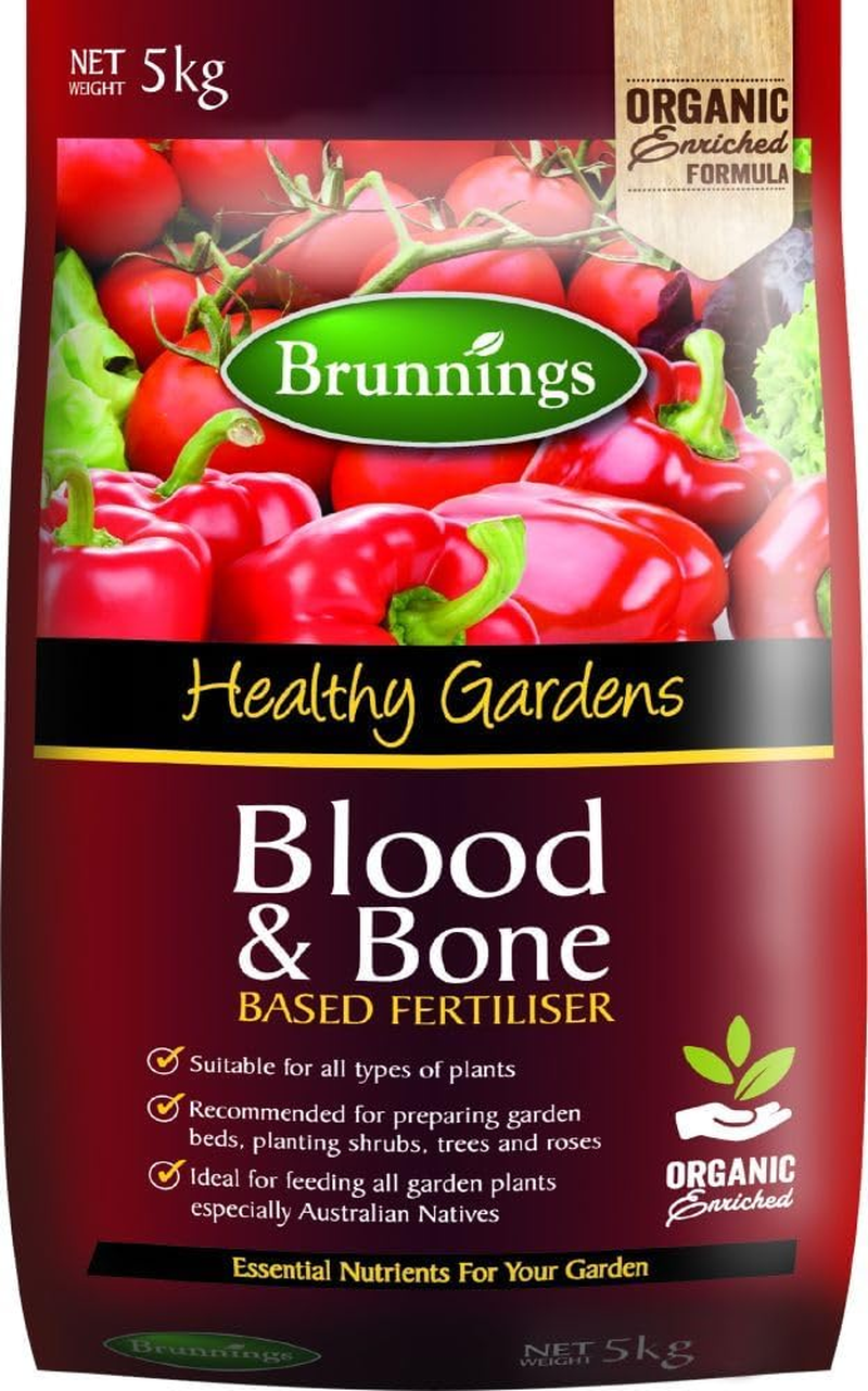 Brunnings Blood and Bone Based Fertilizer 5 Kg