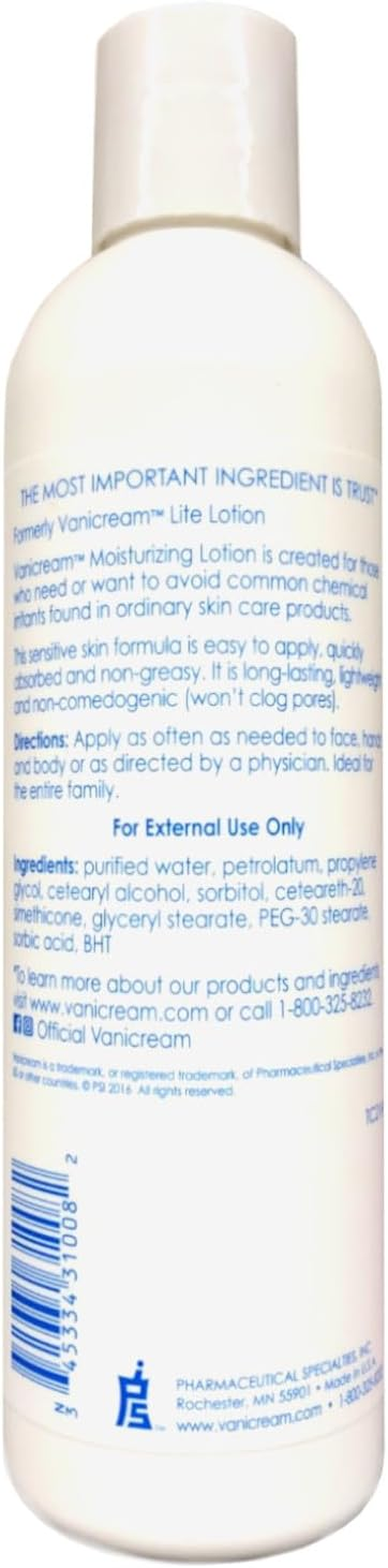 Vanicream Lite Lotion, 8 Ounce image number 1
