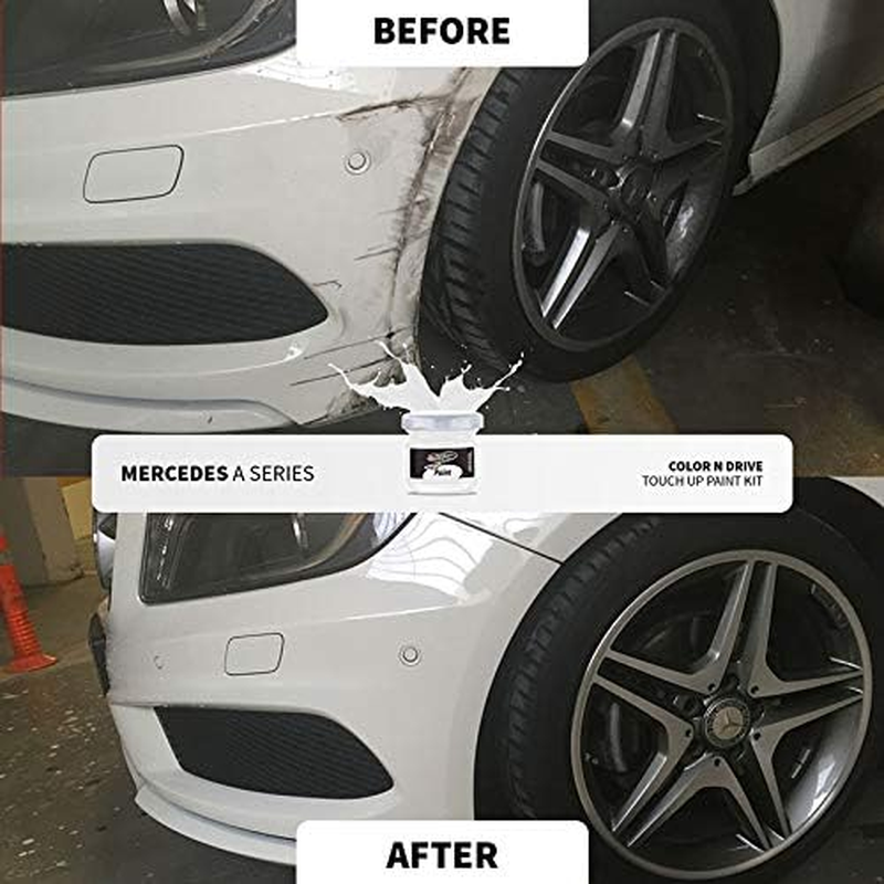 Color N Drive for Tesla Automotive Touch up Paint | PPSW - White Water Pearl/Pearl Multicoat | Paint Scratch Repair, Exact Match Guarantee - Basic image number 4