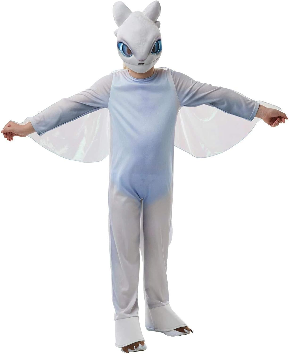 Rubie'S Official How to Train Your Dragon - Light Fury Dragon, Childs Costume Deluxe image number 1