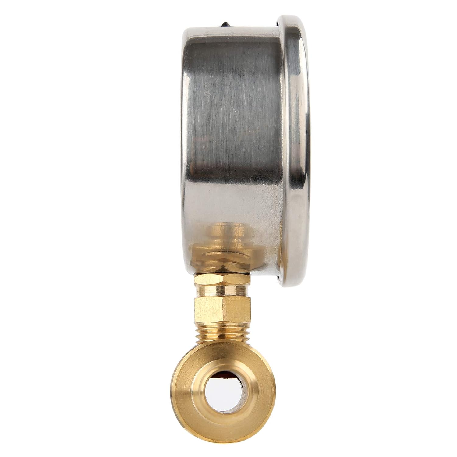 MEASUREMAN 2-1/2" Pressure Washer Gauge, Pressure Gauge Kit, 3/8 Inch Quick Connect, 0-6000 PSI, Glycerin Filled image number 4