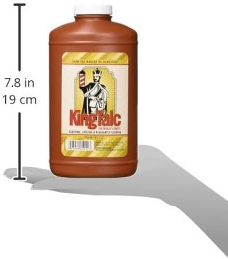 King Research Talc Talcum Soothing Cooling Scented Powder, 9 Oz.