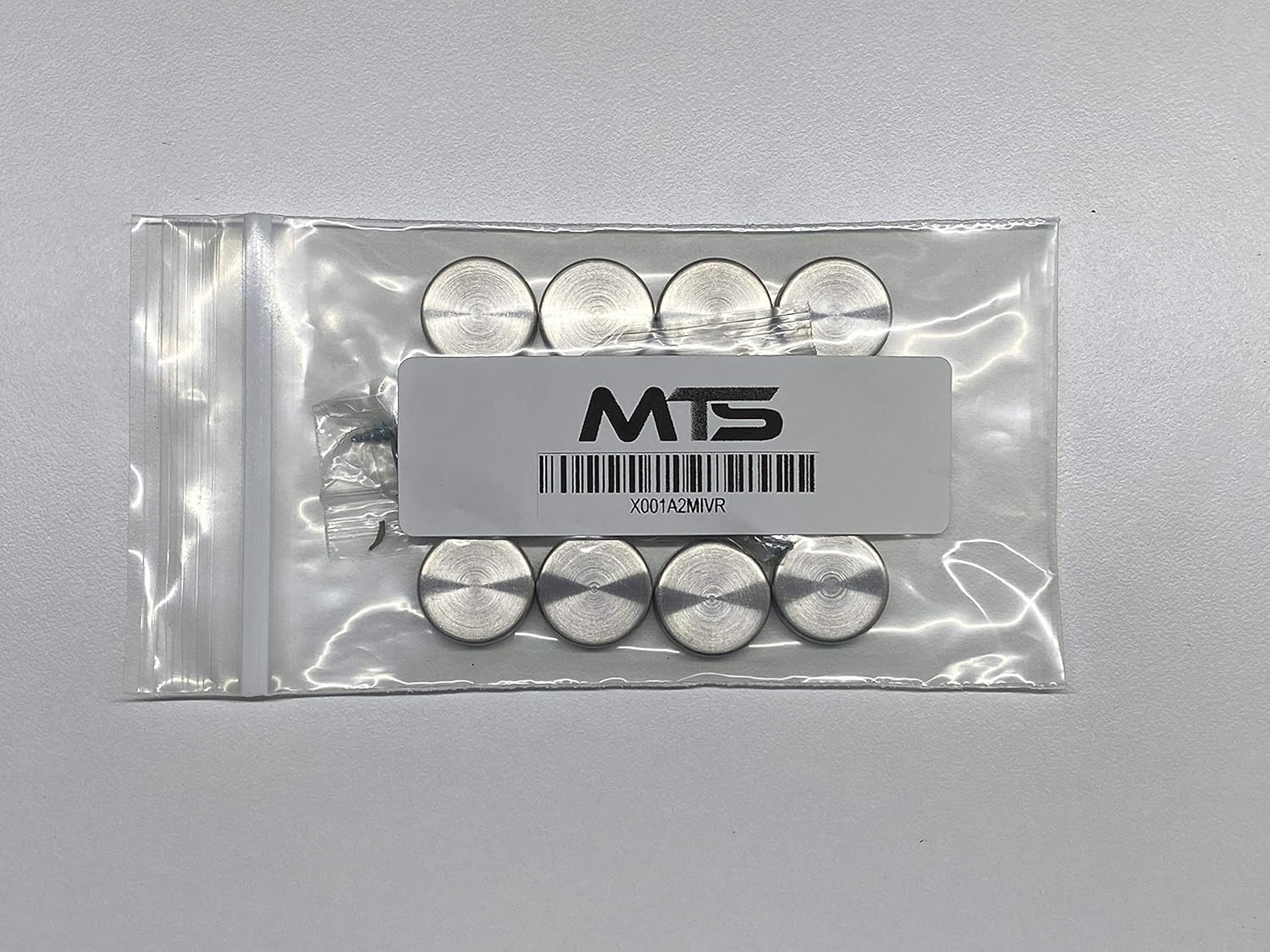 8 PC Stainless Steel Screw Cover/Cap (Full Metal Construction 0.75" Diameter) Fasteners, Decorative Mirror, Sign/Advertising Hardware, Nails, Construction image number 3