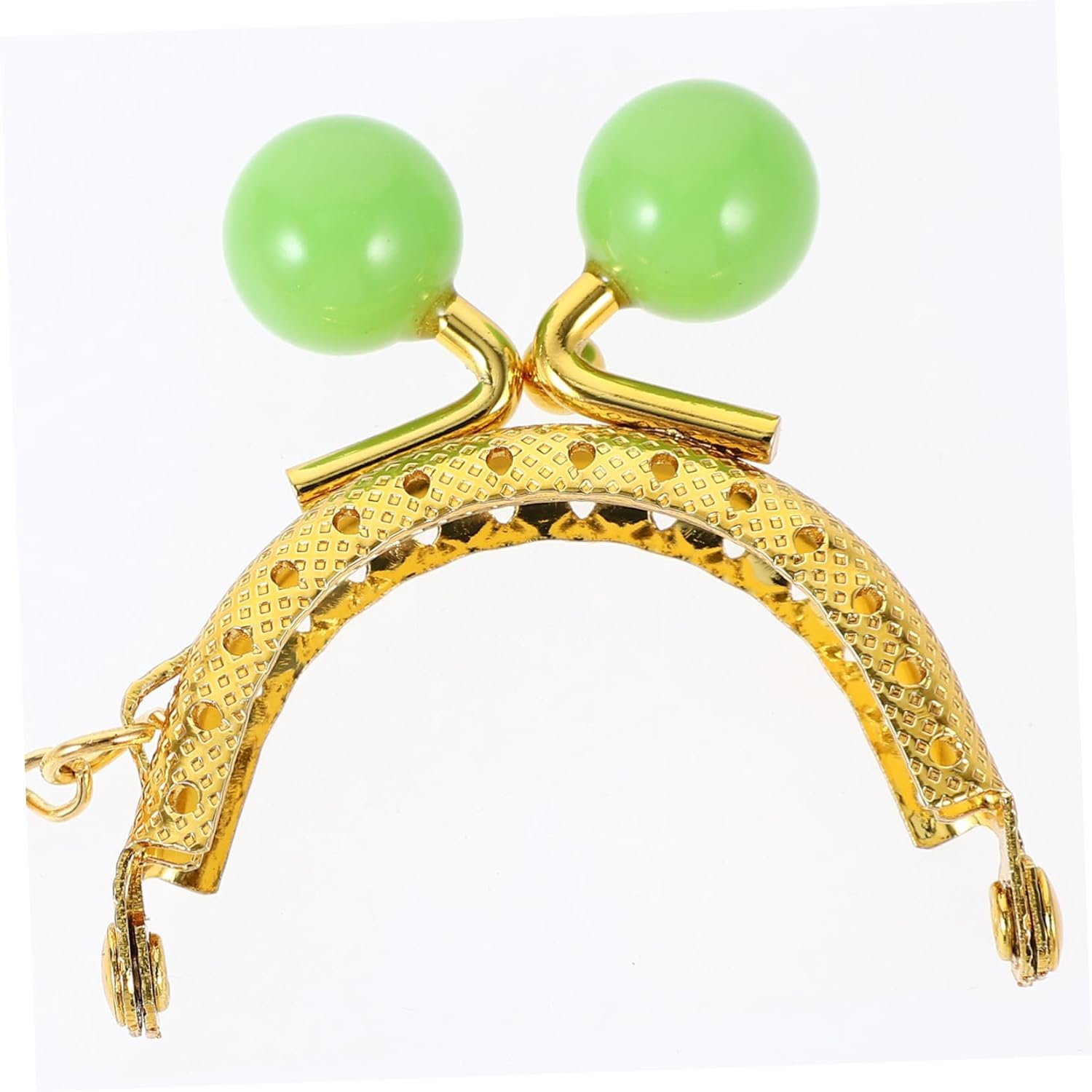 Anneome 10Pcs Keychain Wallet Purse Clasp Frame Handbag Clasp for DIY Purse Making image number 5