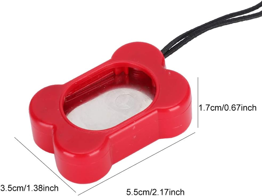 5Pcs Pet Training Clicker - 2.17X1.38X0.67Inch Pets Positive Behavior Reinforcer - Adjustable Three Gears Pet Training Clickers for Dog Reward and Train image number 3