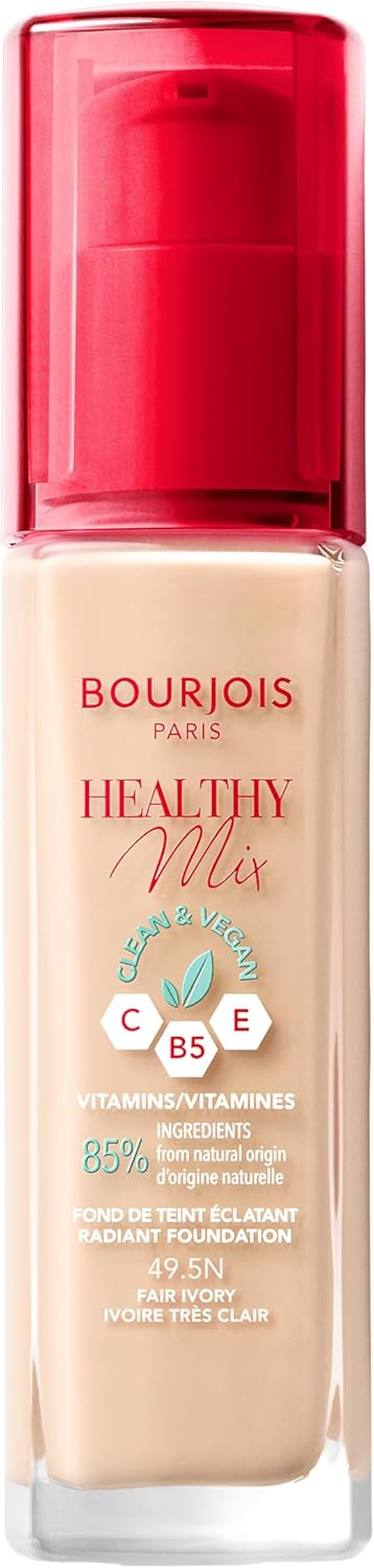 Bourjois Healthy Mix Clean Vegan Foundation No. 50 Rose Ivory