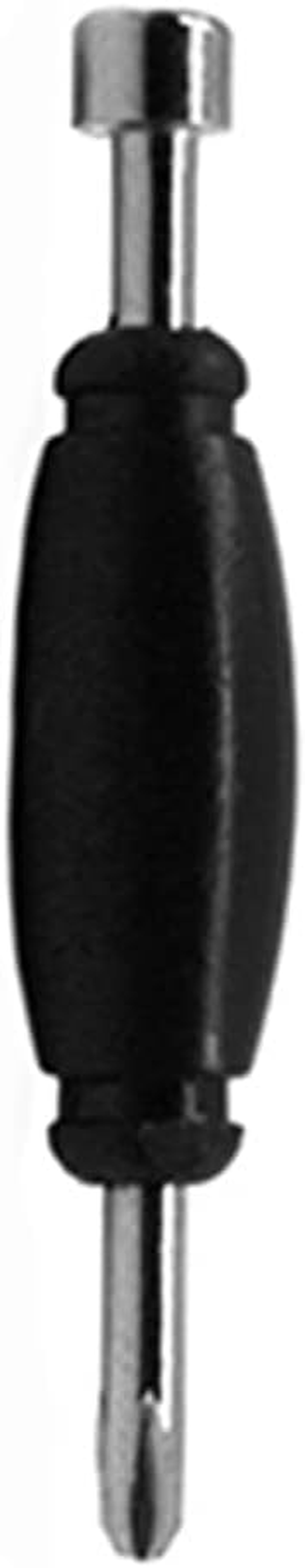 Teak Tuning Standard Fingerboard Tool, Screwdriver and Nut Driver, Black Colorway, Pack of 1