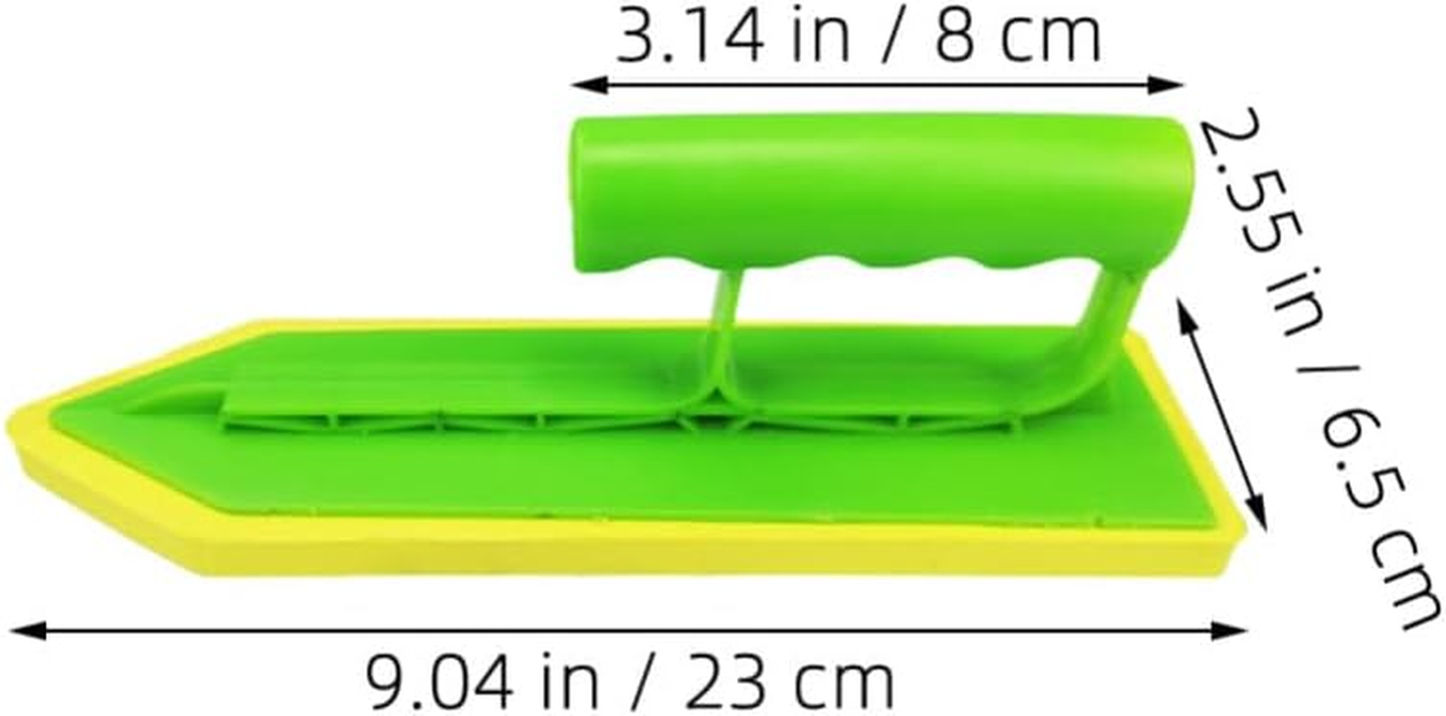 HOMSFOU Rubber Sponge Grout Float Tool Handheld Caulking Trowel for Tile Grouting Durable Portable Grout Tool for Floor Mosaic Tiles Comfortable Grip Design image number 4