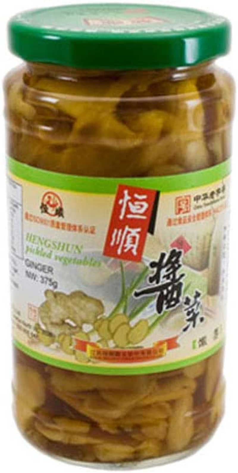 Hengshun Ginger Pickled, 375 G image number 1