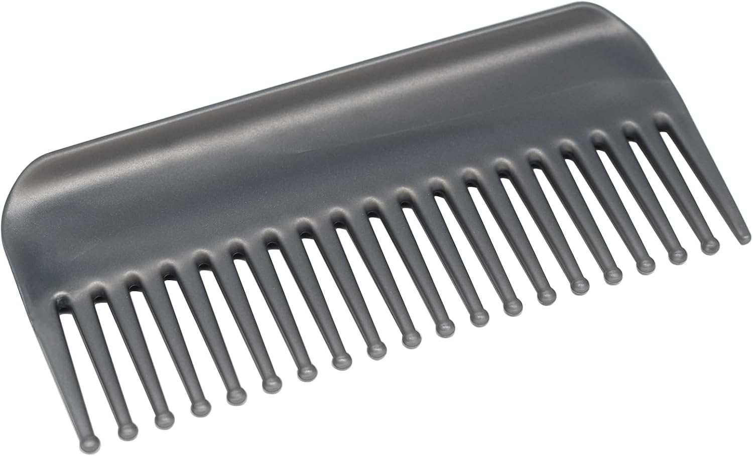 Professional Detangling Wet Comb, Standable Wide Tooth Hair Styling Comb for Men Women Pompadour Long Straight Curly Wavy No Handle Shampoo Comb for Travel, Gymbag, Purse, Home, Office (Trans-White) image number 2