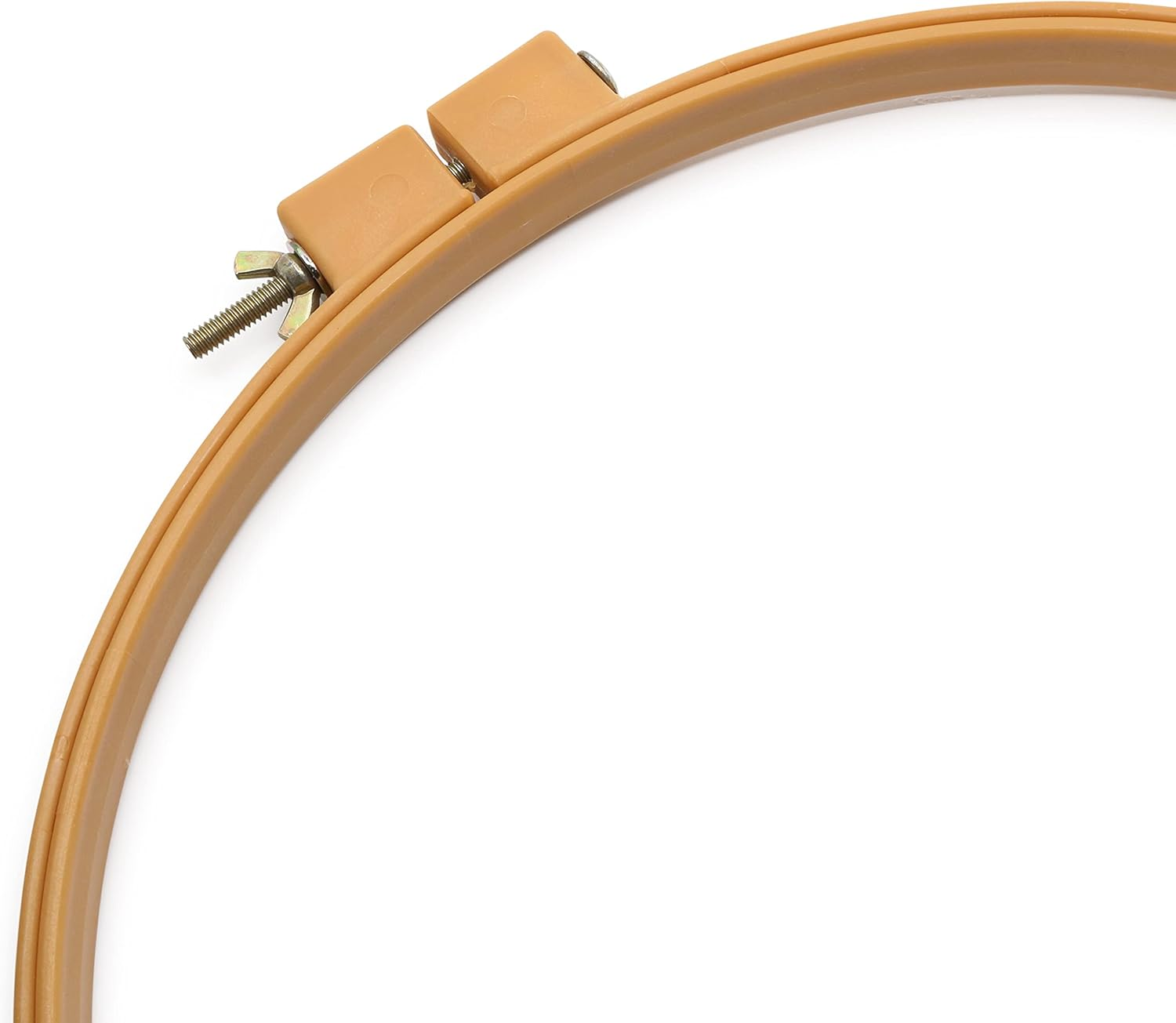 Dritz 3203 Plastic No-Slip Quilting Hoop, 14-Inch, Natural image number 3