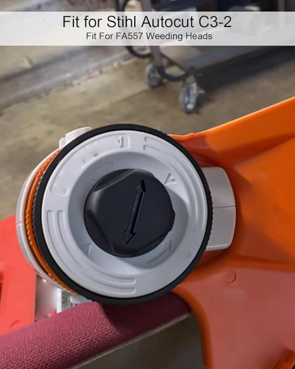 3 Pack C3-2 Trimmer Head FSA 57 Trimmer Head Fit for Stihl C3-2 FSA57 FSE52 FSE 52 Weed Eater String Head Replace Autocut C3-2, 4009 710 2106 image number 6