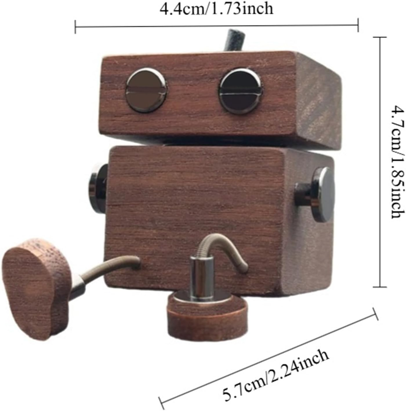 Car Smell Air Freshener,Shaking Wooden Man Figurine Car Air Freshener - Automotive Aromatherapy Interior Decor Ornament Doll for Women Men Father Mother Family image number 6