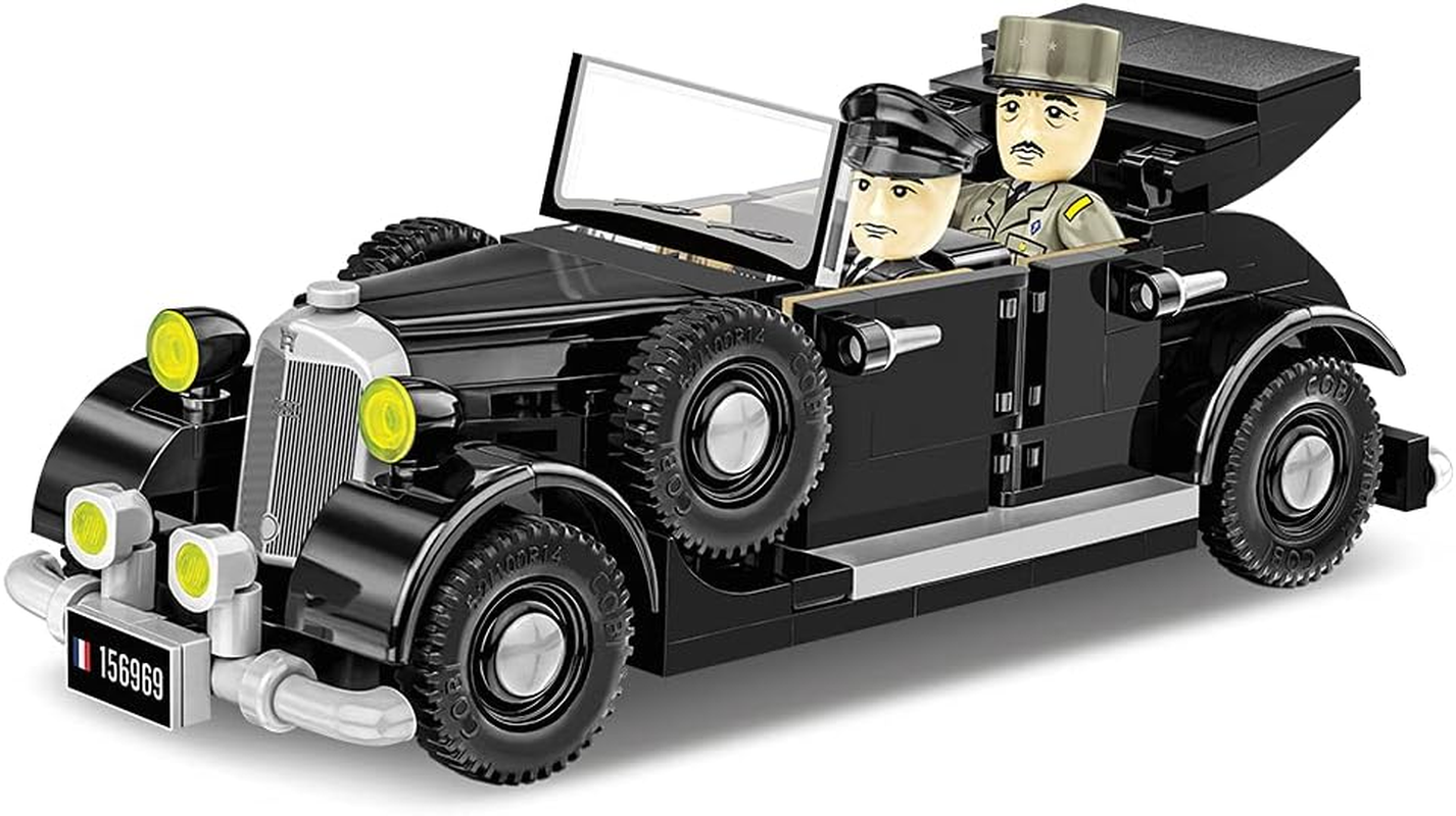 COBI 2261 Historical Collection-Cdg'S 1936 Horch 830 Building Sets, Black image number 6