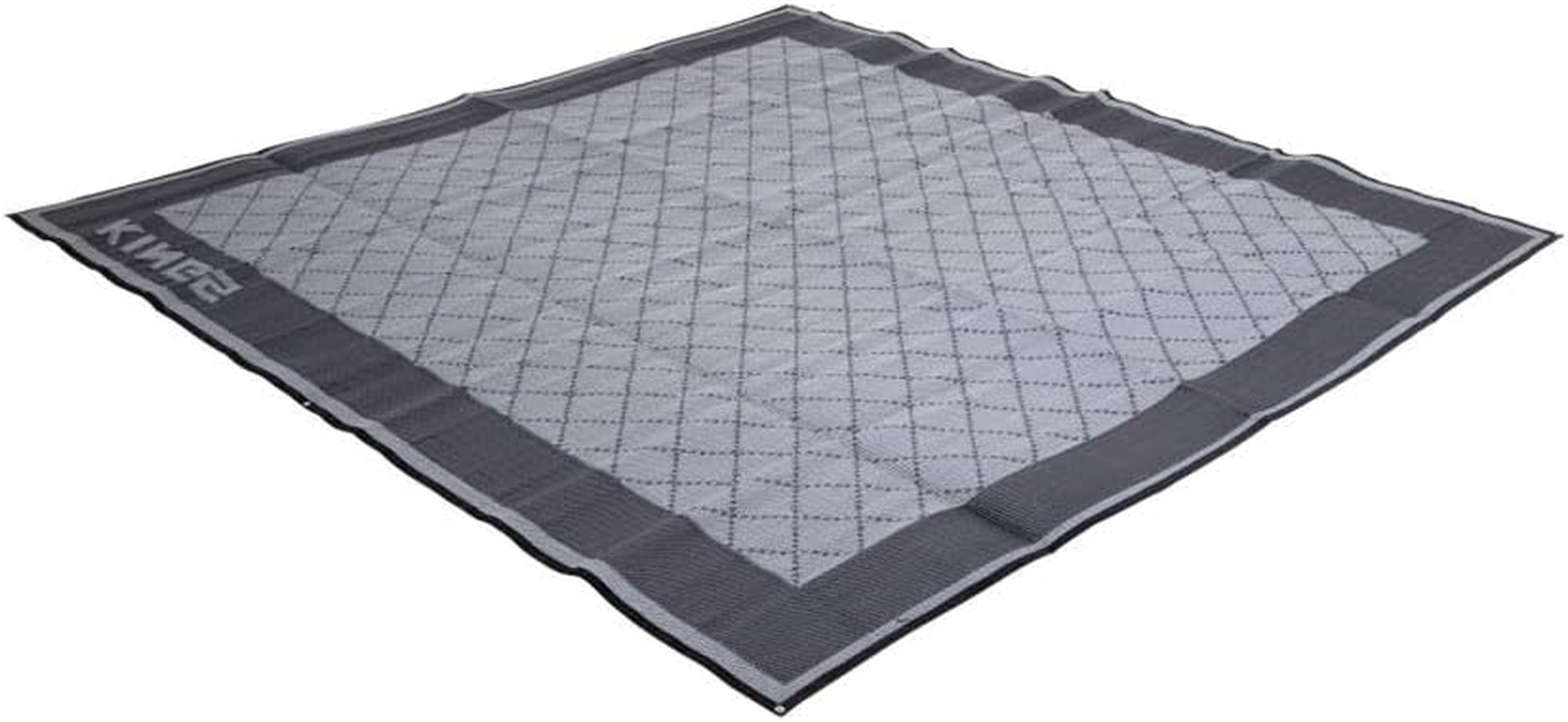 Kings Outdoor Mat 3X3M | Lightweight | Reversible | Sand and Grass Friendly | Caravan Mat