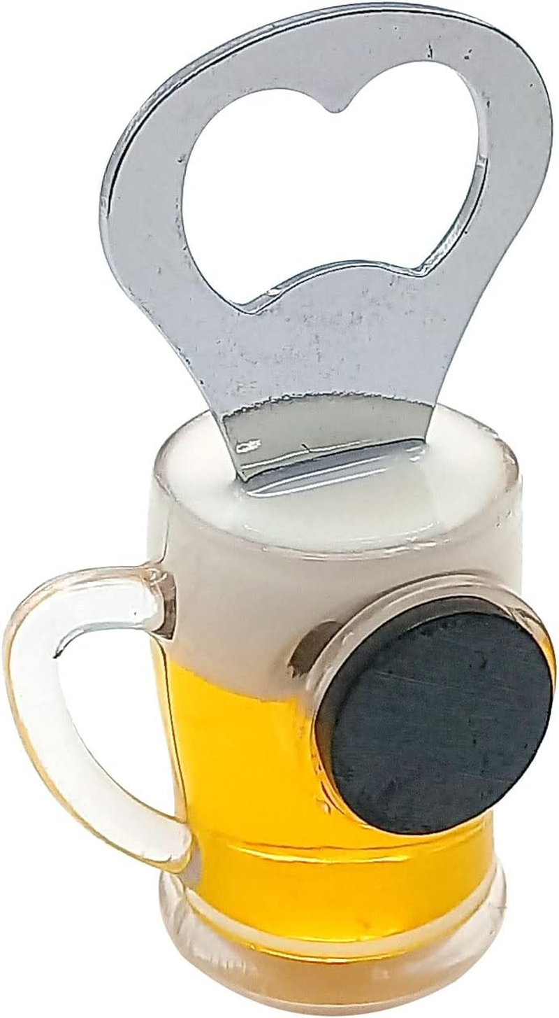 Beer Mug Shape Bottle Opener Practical Stainless Steel Wine Opener Kitchen Accessories (Beer Mug Shape) image number 5