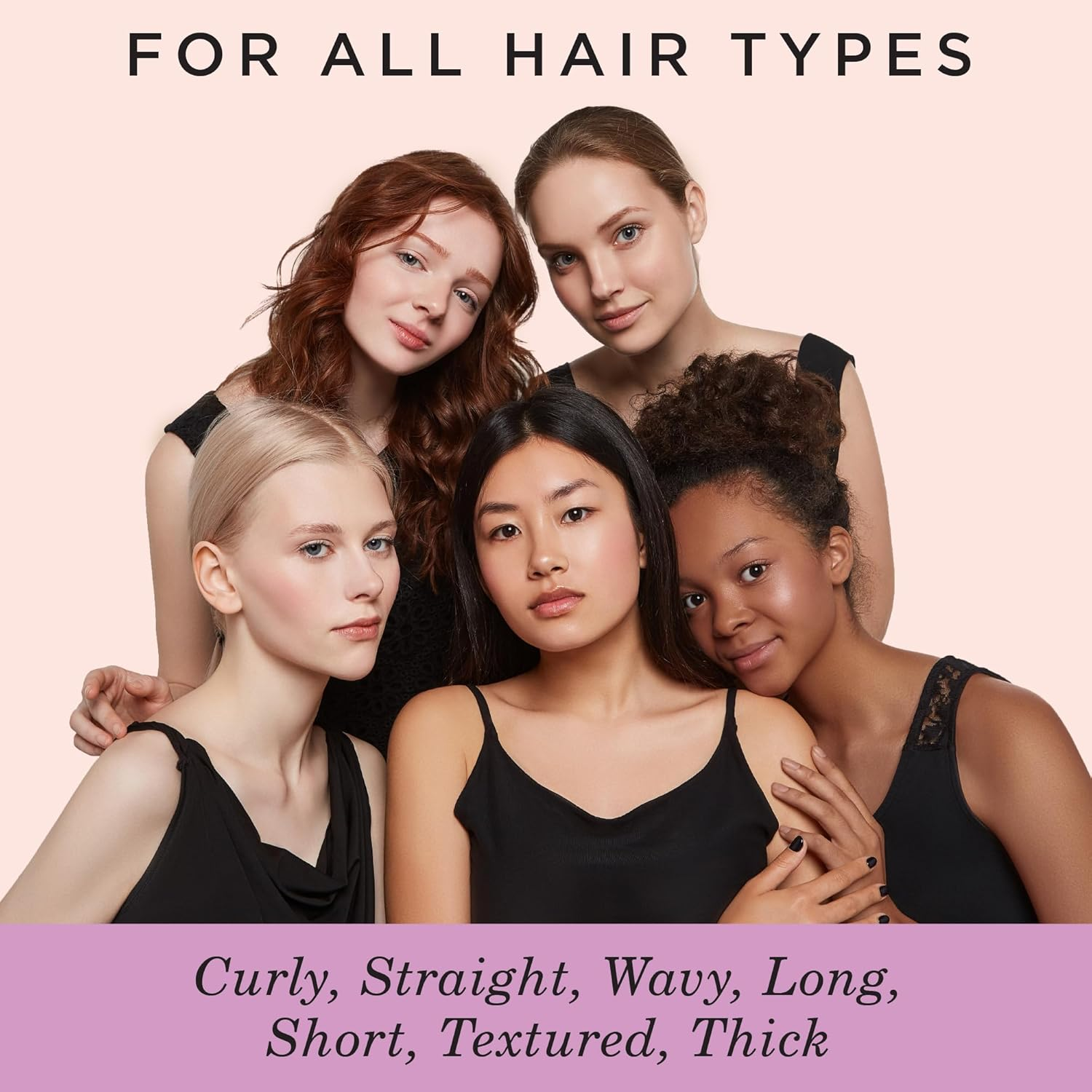 Diane Metallic Pin Detangler Hair Brush &ndash; Anti-Static Metallic Pin Hair Brush for Wet or Dry Hair, Gently Massages Scalp & Smooths Frizz, Flexible Cushion Brush for Fine, Thick, or Textured Hair image number 2