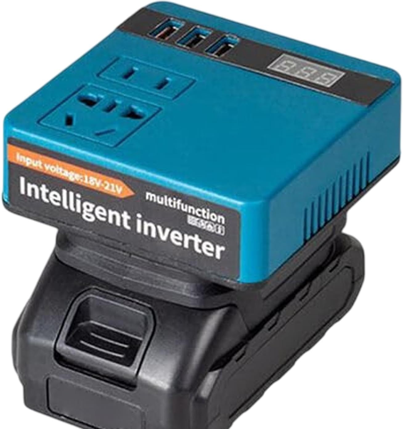 Portable Power Station | Power Converter Transformer with Current Display | Charger Adapter Battery Powered Outlet for Outdoor Camping image number 4