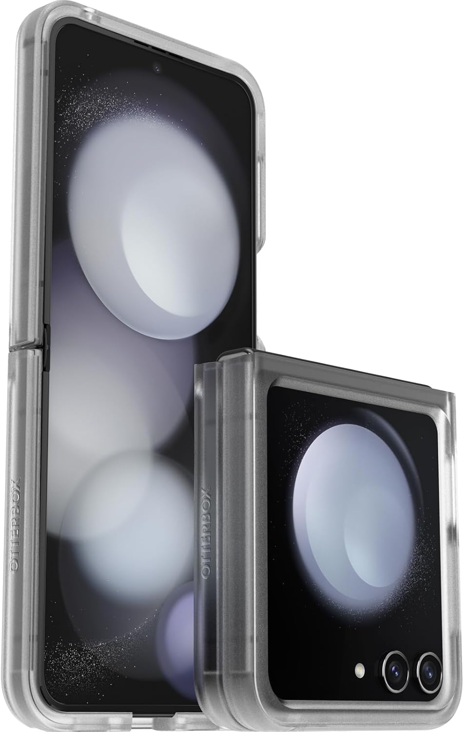 Otterbox Galaxy Z Flip5 Thin Flex Case - Black, Ultra-Slim, Hard Case with Soft Edges, 5G and Wireless Charging Compatible