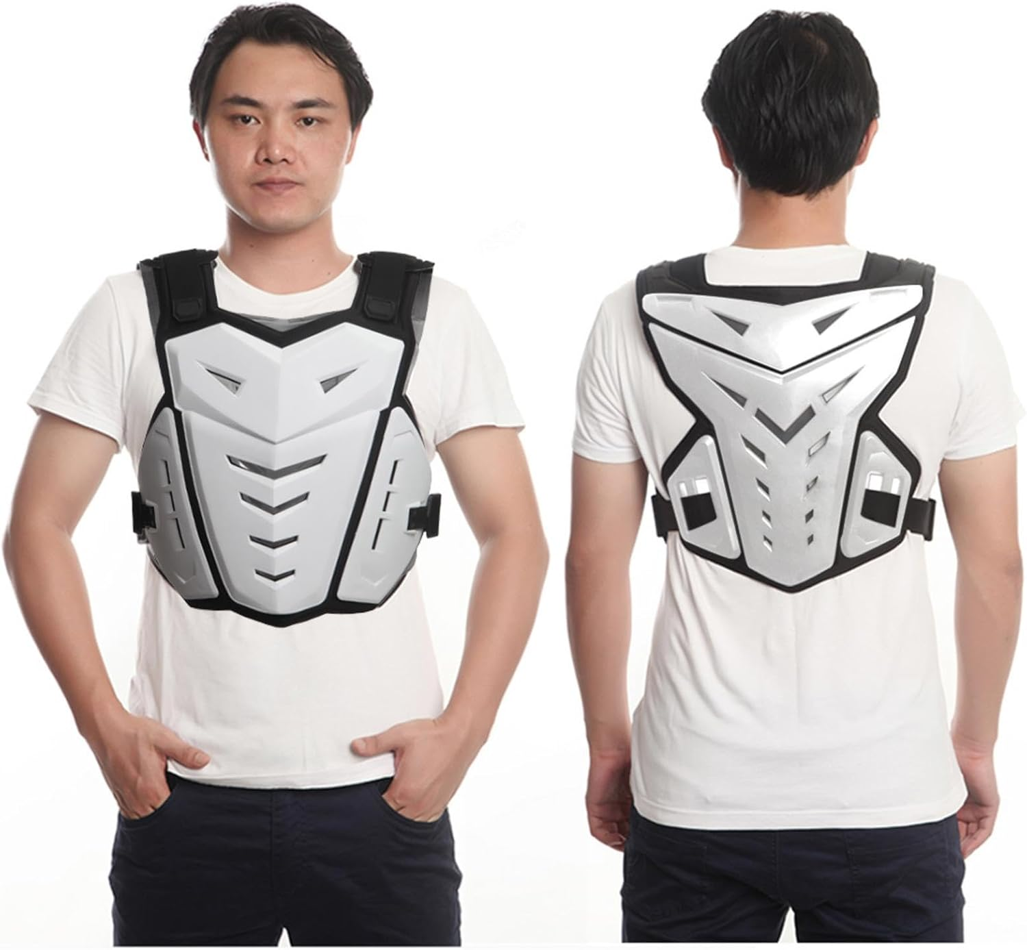 Motorcycle Armour, Chest Protection Vest, Chest Protector Body Guard Vest, Body Protection for Racing, Racing Body Spine Protector, Chest Protector Motocross for Men, Women image number 1