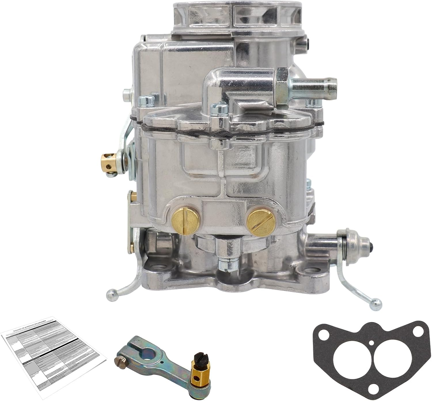 NENKUTEN Carburetor for Holley 94 Model Carburetor for 1939-1953 Ford Mercury with Flathead V8 239-272 Cid Engines with Gasket image number 2