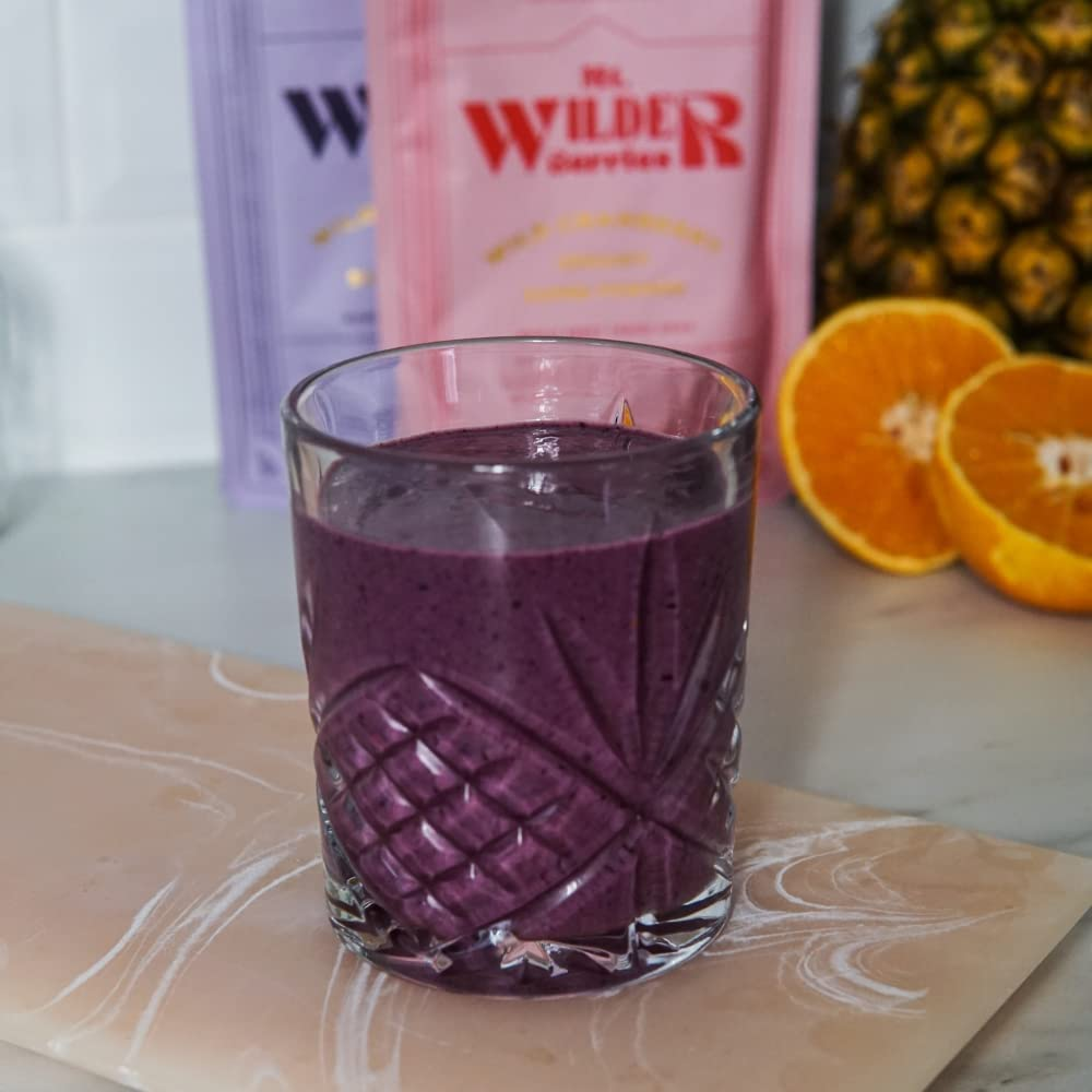 Organic Wild Cranberry Super Powder, 100% Wild Grown, Organic, Freeze Dried, No Added Sugar, No Additives