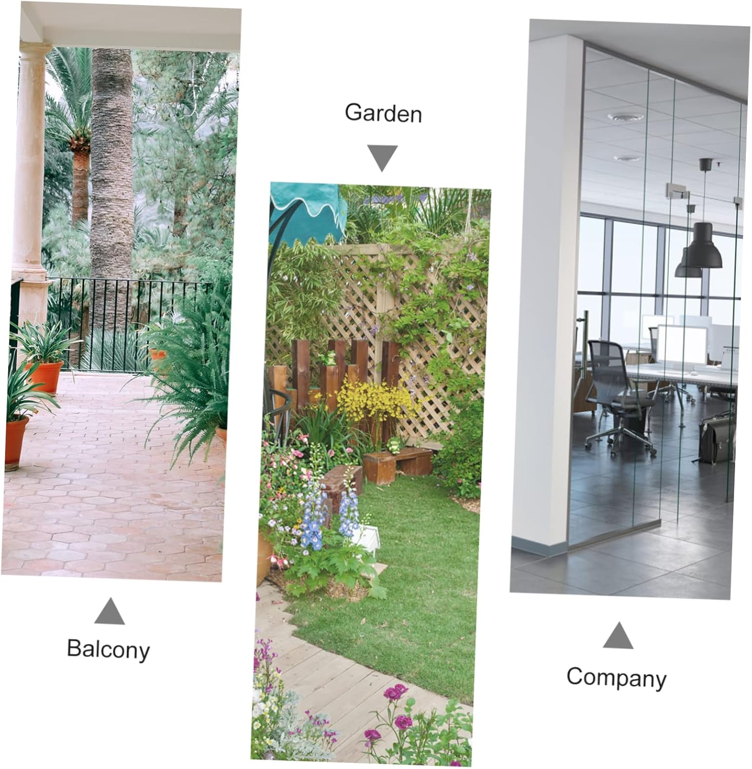 Toddmomy 3Sets Hanging Flowerpots for Home Decor Plastic Material Creative Design for Indoor Plants image number 4