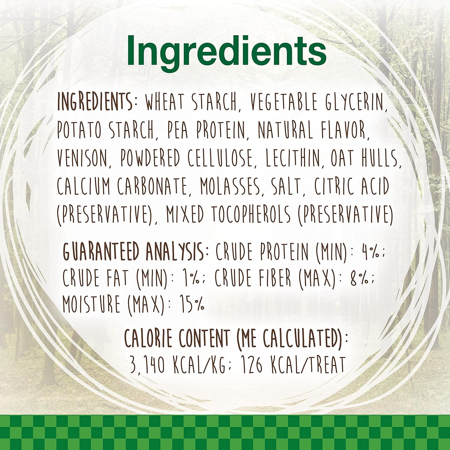 Nylabone Healthy Edibles Wild Venison Antler Dog Chew Treats (Pack of 2) image number 4