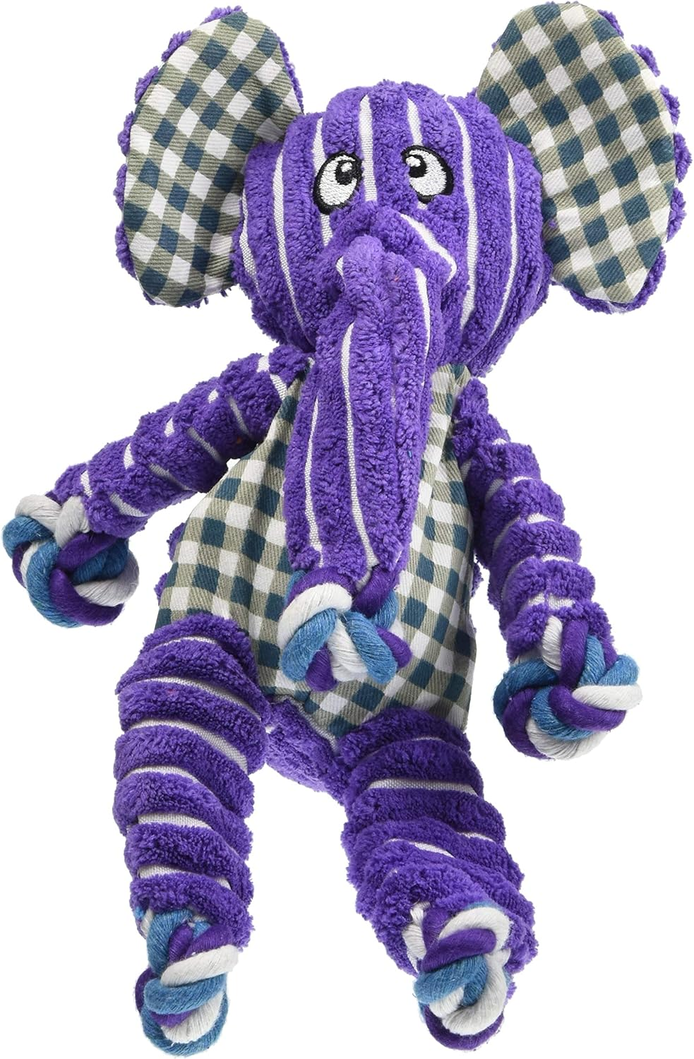 KONG Wild Knot Teddy M Brown Dog Plush Toy