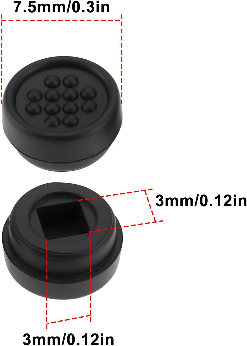 LT Easiyl 10X Keyboard Mouse Stick Cap Compatible with Dell Latitude E4300 E4310 E6400 E6430 E7450 E7440 image number 2